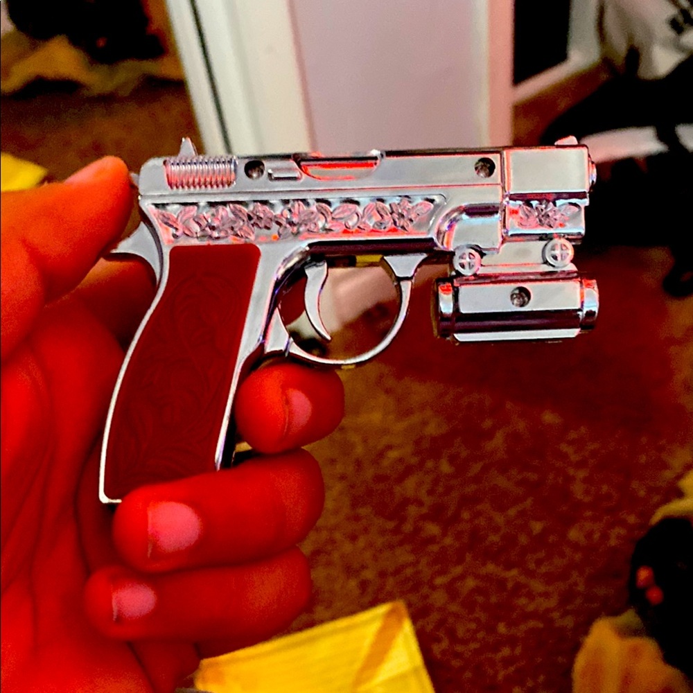 Toy gun prank